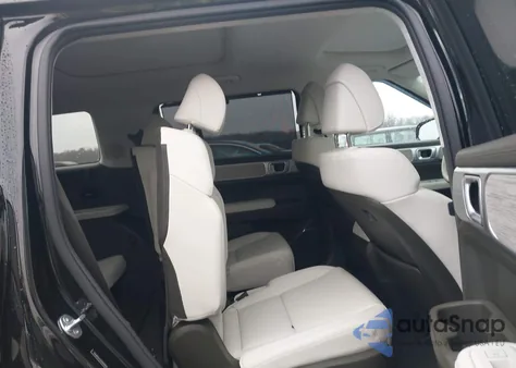 2025 Hyundai Santa Fe Hybrid Calligraphy from USA, damaged, VIN 5NMP5DG14SH038078